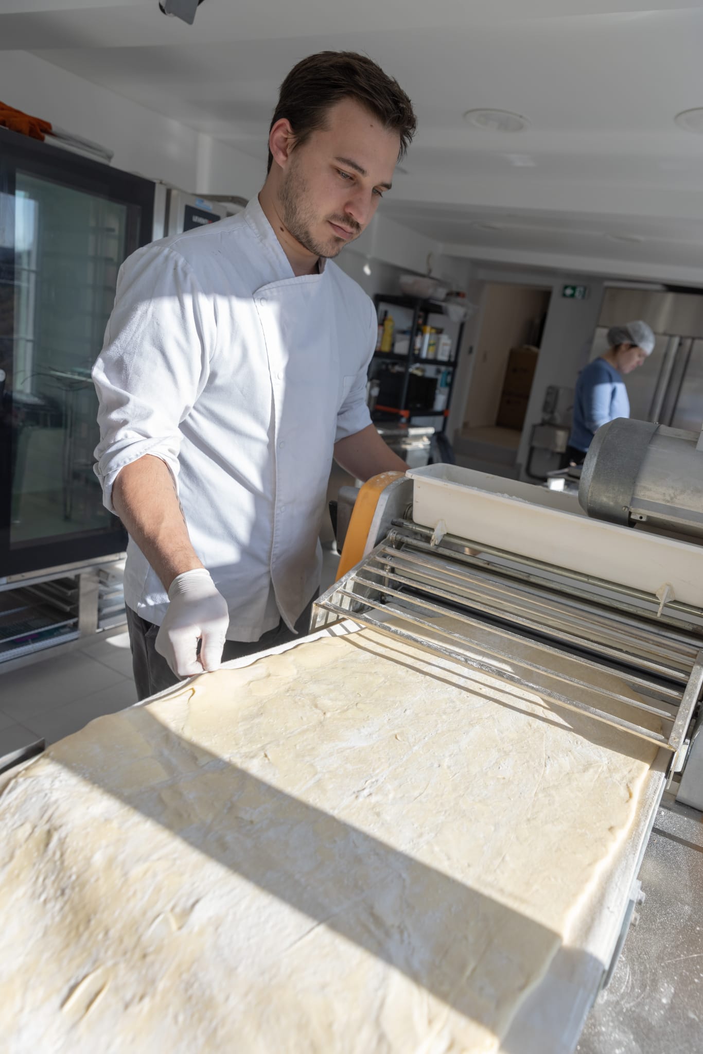 Jonathan Mercier au travail