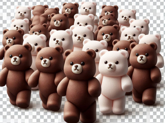 Oursons guimauve noix de coco