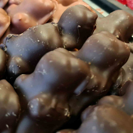 Oursons guimauve chocolat noir